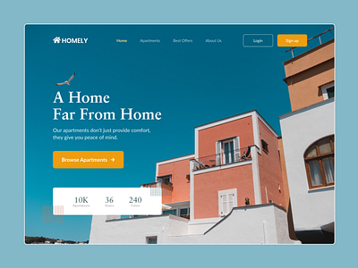 Apartment Landing Page