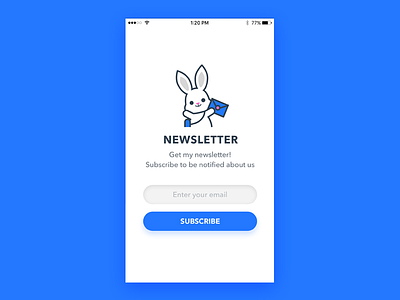 Daily UI 04 Subscribe