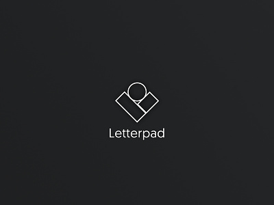 Letterpad Logo branding cms logo opensource react