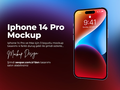 Iphone 14 Pro Max Mockup Design