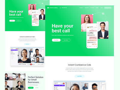 Chat App Landing Page