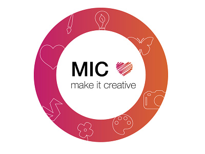 MIC: make it creative almaty creative kazakhstan kz logo prikazali vector
