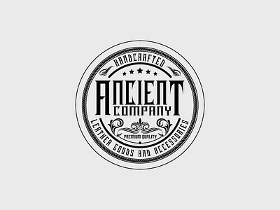 Ancient & Co. accessories leather goods logo vintage