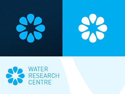 Logo for Water Research Centre organisation app brand centre research water water research centre