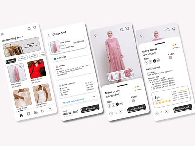 Fashion E-Commerce (Mobile Based) design mobile apps ui ui design uiux design ux ux design