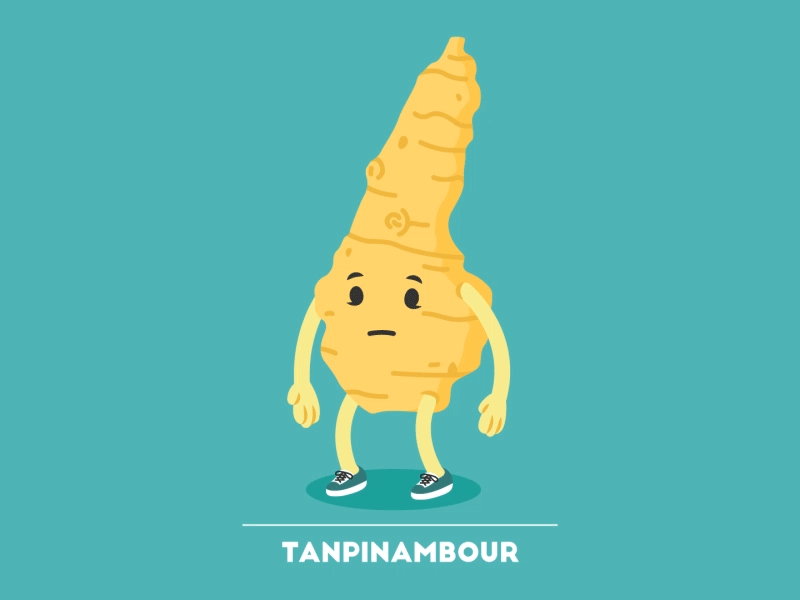 Tampinambour animation cute fun tampinambour thierry fousse topinambour turnip