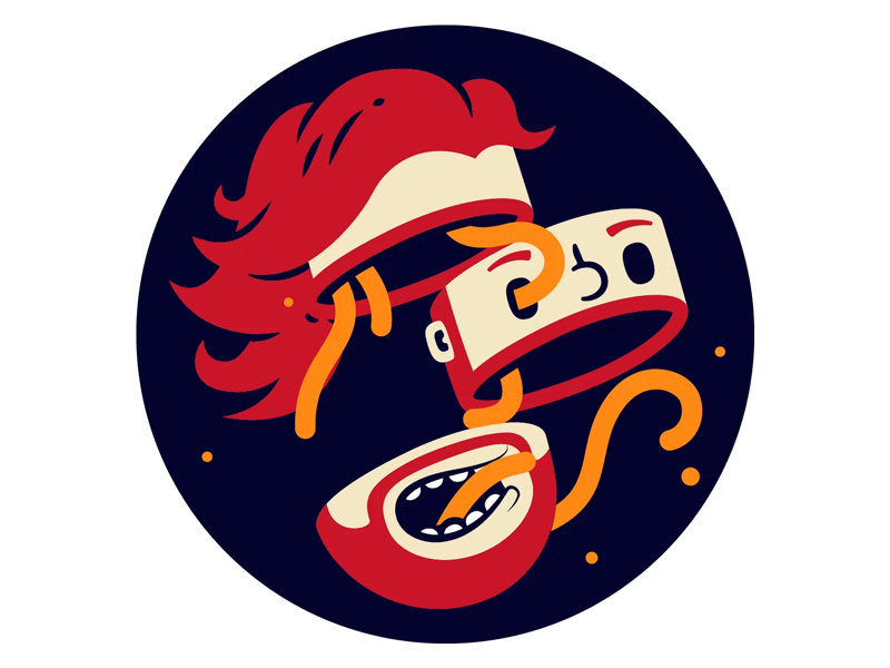 Endless Profil Pic thierry fousse animation fast pop beard endless fun bubble tentacle spin cut head