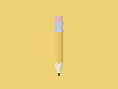 Pencil illustration simple
