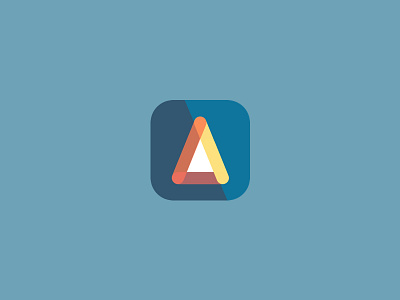 Azunch icon apple appstore azunch icon iphone logo sketch triangle
