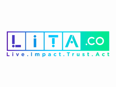 Lita aftereffect animation dna gradient logo