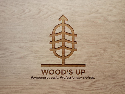 Wood Engraved Logo africa america arrow branding carpentry tall tree wood woodwork zimbabwe