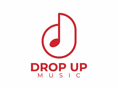 Drop Up Music afro pop music music notes red song