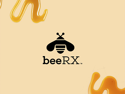 beeRX beautiful branding cosmetics ecofriendly fashion graphic design logo packaging skincare