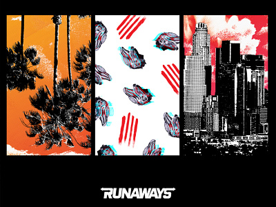 Art for Runaways comic design hulu marvel runaways series tv urban
