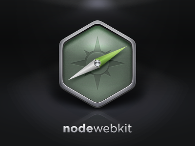 Node Webkit realistic iteration 2 app icon node webkit