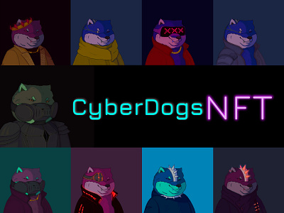 Art NFT CyberDogs | Арт НФТ КиберСобаки