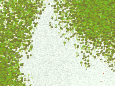 Forest cartography forest green illustration tree wipmap