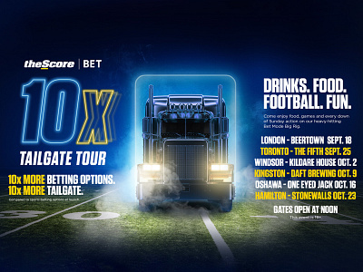 theScore Bet - 10X Tailgate Tour