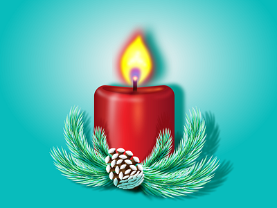 merry christmas design illustration logo vector