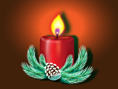 merry christmas illustration logo vector