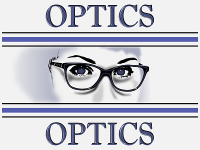 optics graphic design illustration vector