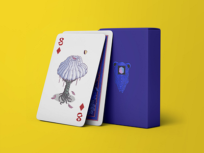 Modest Mouse - Playing Cards bands branding cards deck of cards decks design games graphic design hand drawn illustration merch modest mouse music playing cards