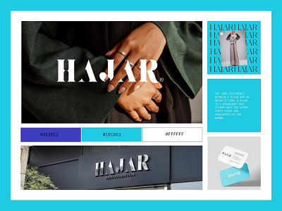 HAJAR || Brand Identity branding graphic design logo motion graphics