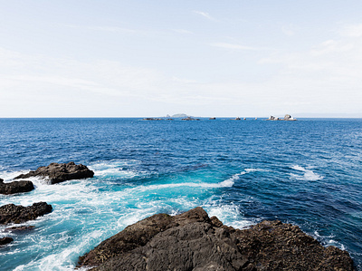 Colors from Baja California water