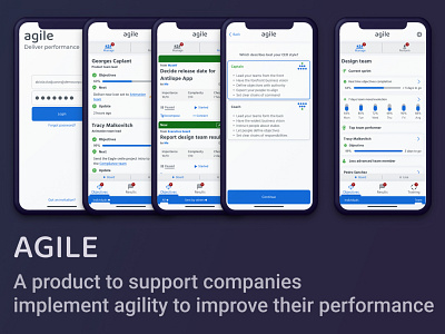 Agile app design product ui ux