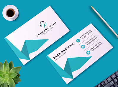 Clean Business Card white card