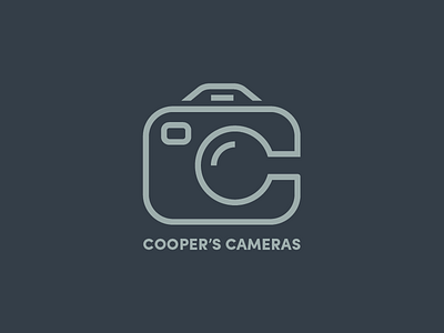 Cooper's Cameras c logo camera camera logo cc logo double c photography photography logo
