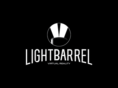 Lightbarrel arched type barrel barrel logo cylinder logo light light logo one color logo virtual reality