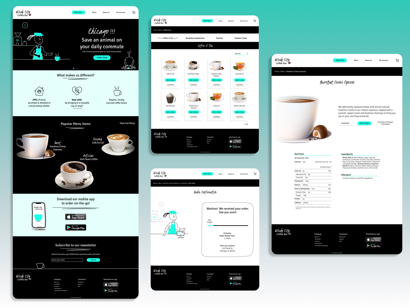 coffee-shop-website-by-marissa-gaudi-on-dribbble