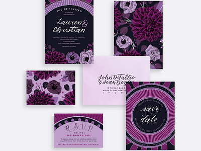 Lauren & Christian's Wedding Invitations