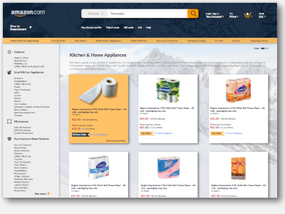 Amazon marketplace revamp #1 amazon webdesign