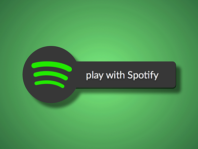 Play With Spotify button plugin spotify