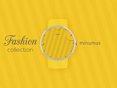 Fashion collection Watch 4 elegant minimal minimus watch
