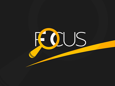 Focus Logo V2 branding focus logo revamped yellow
