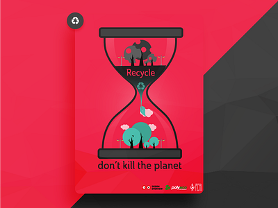 Recycle poster example fast nature poster recycle