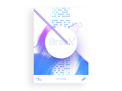 Poster Day #013 breakup challenge clean design minimal modern poster posterchallenge sad