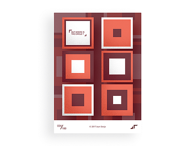 Poster Day #034 challenge colors cubism design minimal poster posterchallenge vintage