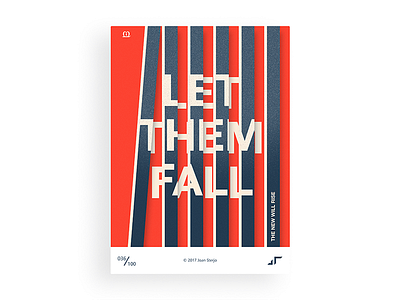 Poster Day #036 challenge colors design dominoes minimal modern poster posterchallenge quotes