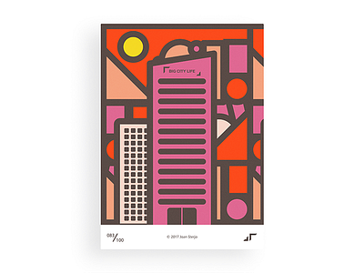 Poster Day #083 challenge city colors design minimal modern pattern poster posterchallenge