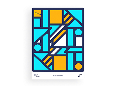 Poster Day #084 challenge colors cool design minimal modern pattern poster posterchallenge