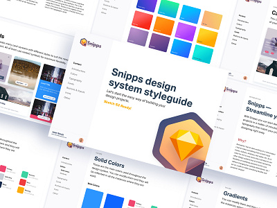 Snipps Design System (preview #1)