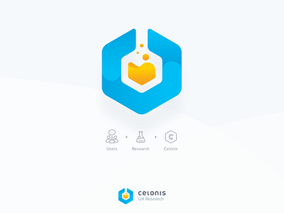 Celonis UX Research Logo branding colors cool dailyui design icon illustration logo minimal modern typography ui vector