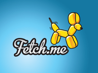 Fetchme branding dog logo
