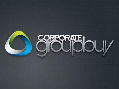 corporategroupbuy.com Logo circles graphic design intertwine logos