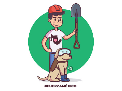 Fuerza Mexico community dogs earthquake love mexico mexico city people rescue dog