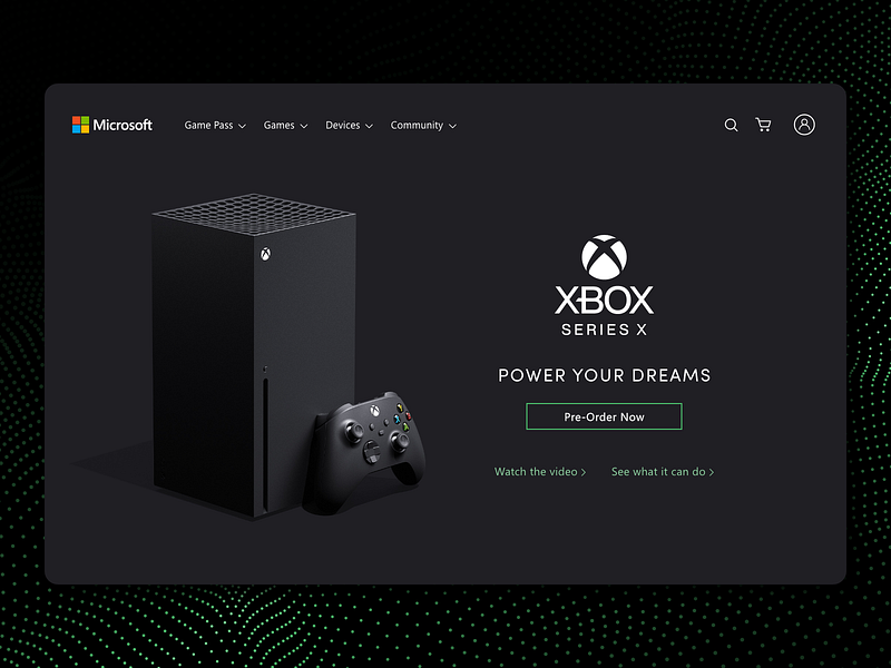 Browse thousands of Xbox Series X Dashboard images for design